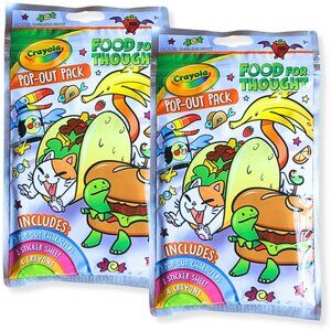 Crayola Kids Craft Activity Kit 2pk Travel Party Favors Mess Free Holiday Gift